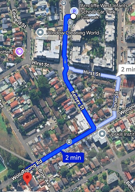 Church Parking Available