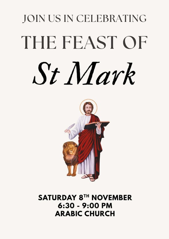 Feast of St MArk 2025