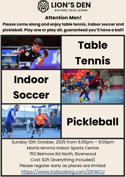 Mens indoor Sports